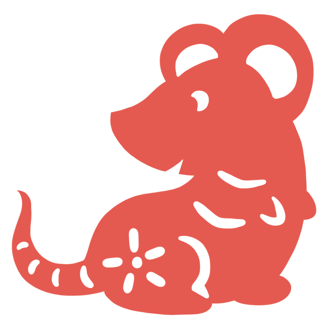 Chinese Zodiac Animals Chuang Hua Style Downloadable PNG & GIFs
