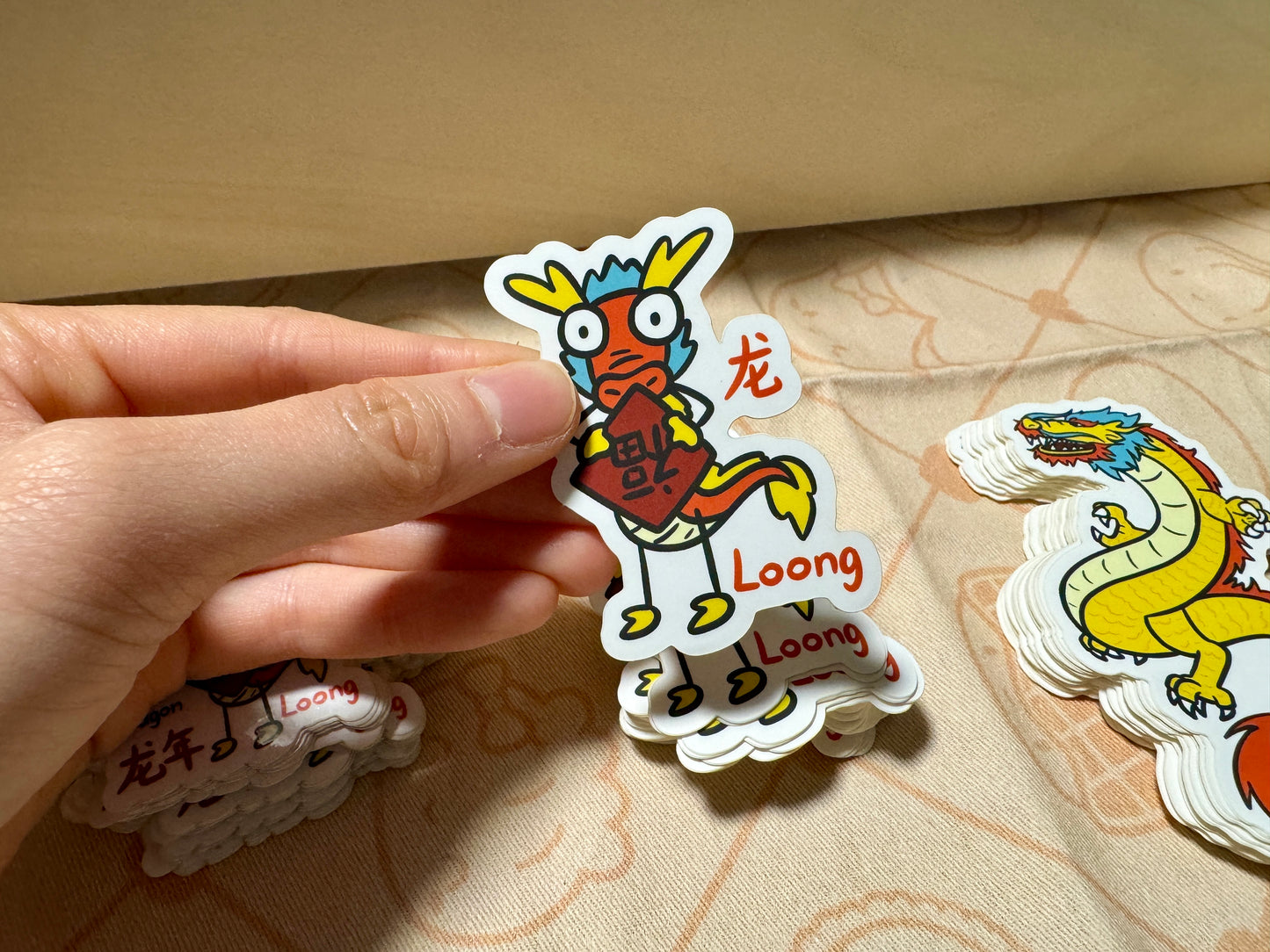 Year of the (Many Eastern and Western) Dragons Stickers