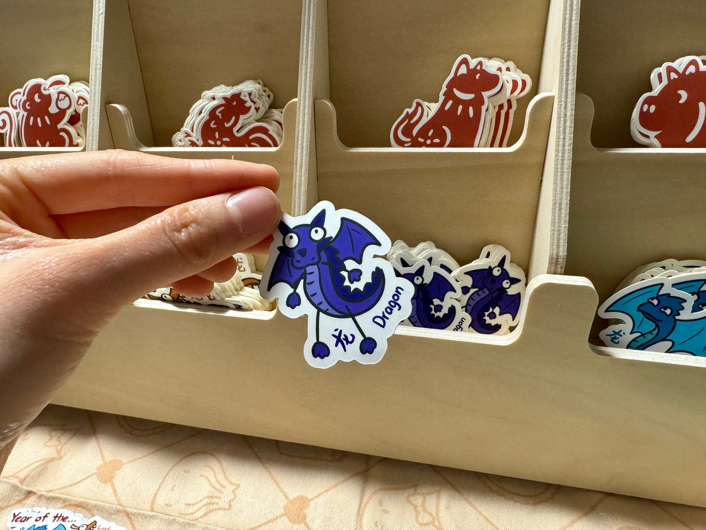 Year of the (Many Eastern and Western) Dragons Stickers