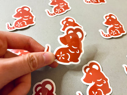 Chinese Zodiac Die-Cut Sticker