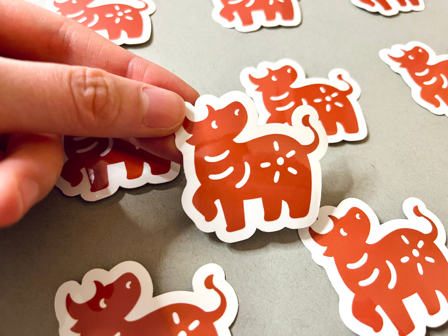 Chinese Zodiac Die-Cut Sticker