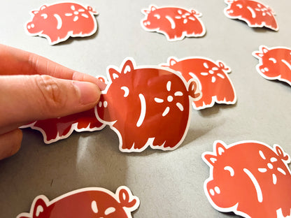 Chinese Zodiac Die-Cut Sticker